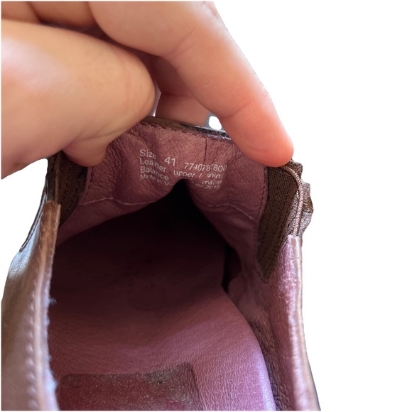 Dansko Brown Leather Heeled Dress Shoes Women's European Size 41 US Size 10 - Picture 8 of 8